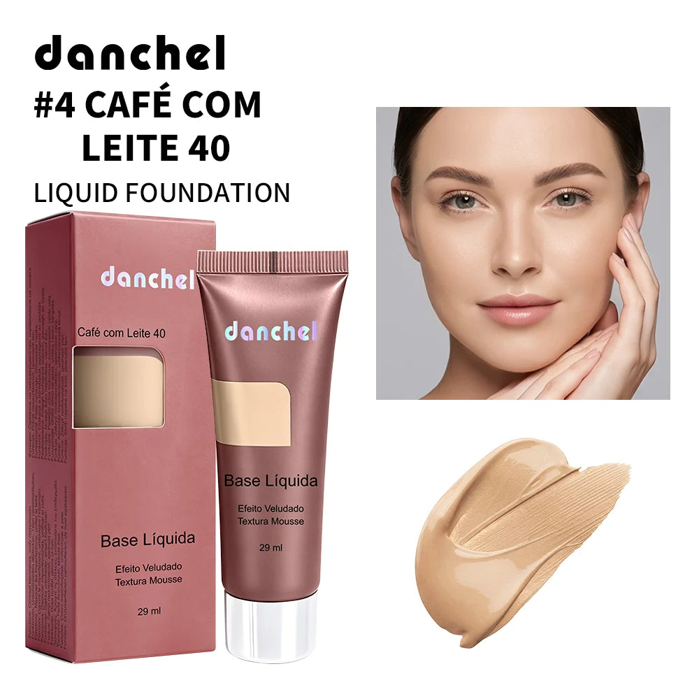 Liquid Foundation Long Lasting Velvet Matte Face Makeup Base