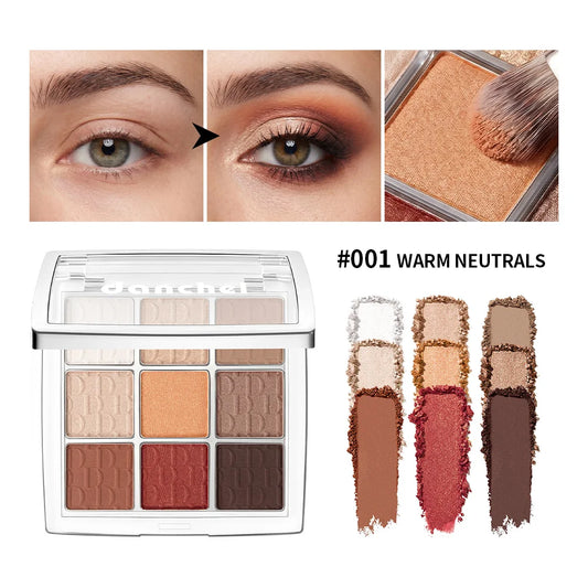 Professional Artist Eyeshadow Palette Matte Shimmer Eye Makeup Kit