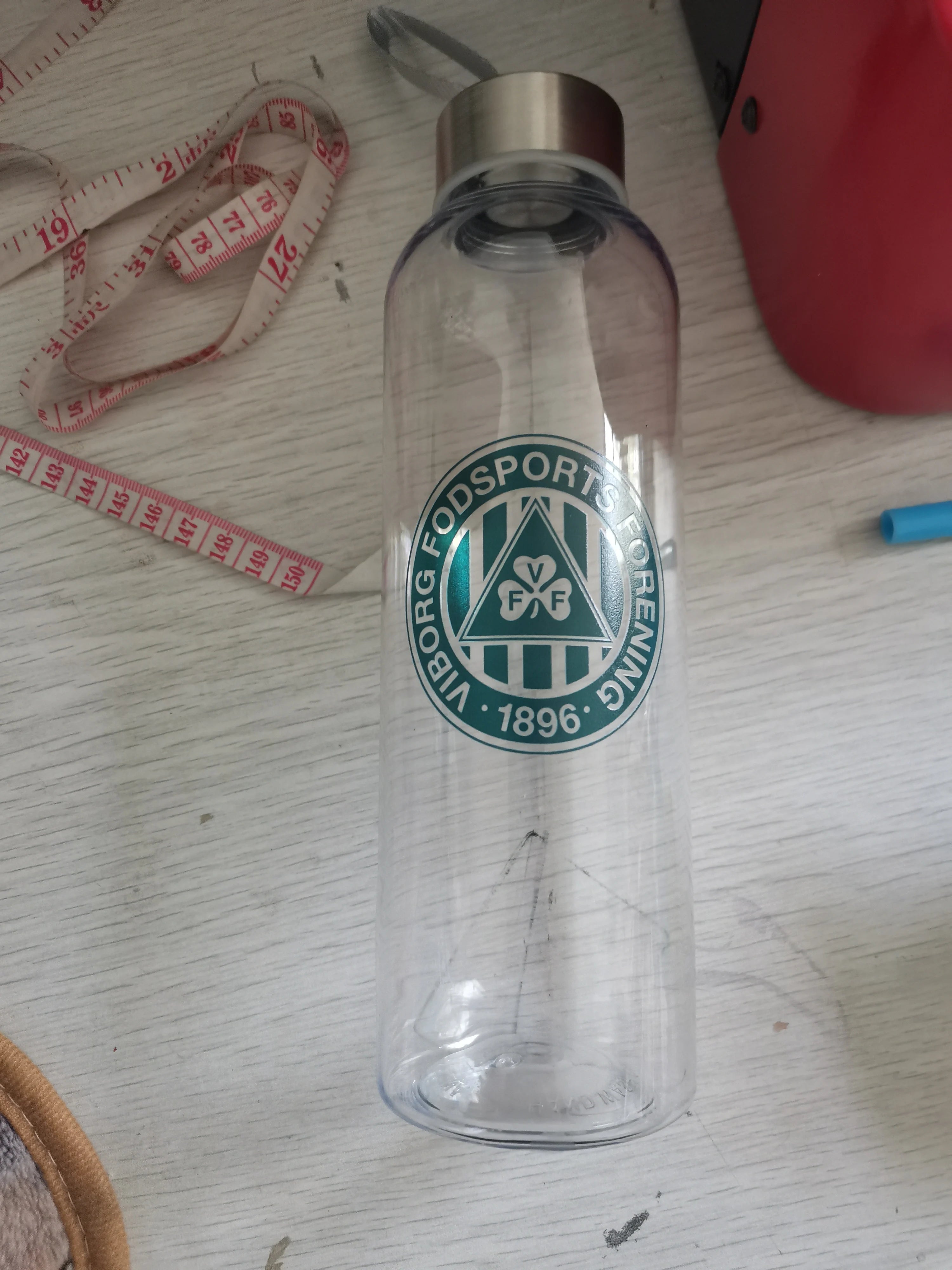Personalized Sports Water Bottle 550ML Custom Logo Reusable Drink Cup - 13