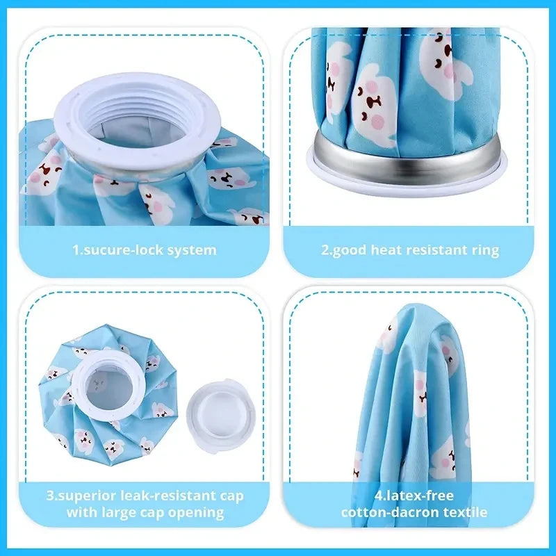 Reusable Ice Pack Hot and Cold Therapy Compress Bag for Pain Relief