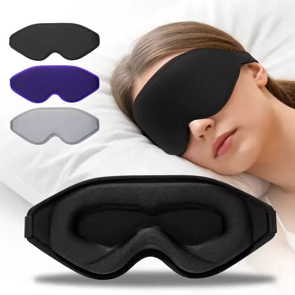 3D Sleep Mask Memory Foam Blindfold Eyeshade - 13