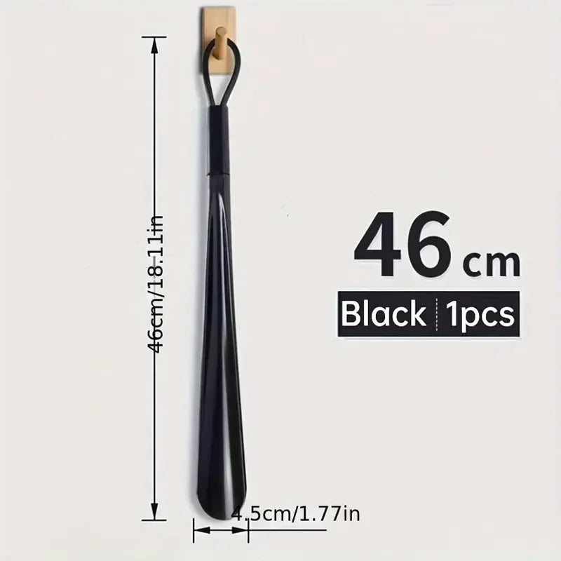 Long Handle Shoe Horn Durable Plastic Shoe Lifter and Helper Tool - 6