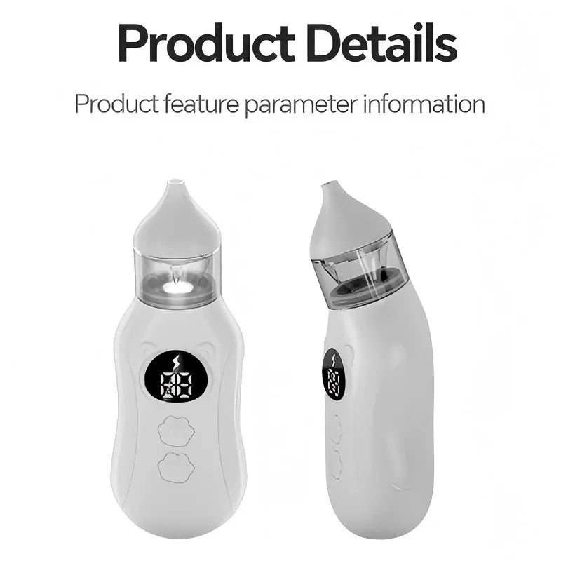 Baby Electric Nasal Aspirator Rechargeable Nose Sucker Cleaner - 18