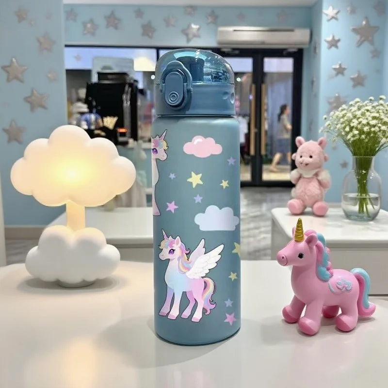 780ml Unicorn Water Bottle BPA Free Leak Proof Sports Gym Drink Cup