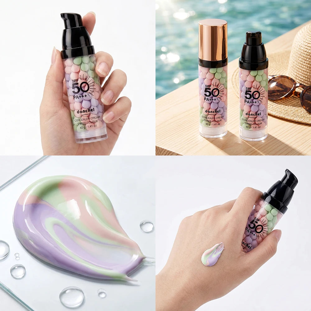 3-in-1 SPF 50 Color Correcting Primer & Makeup Base