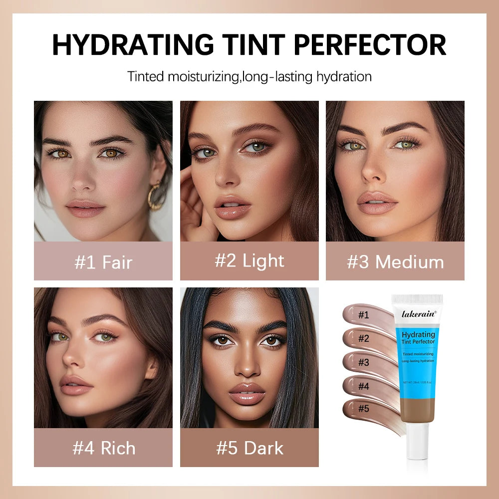 Lakerain Hydrating Tinted Foundation Cream Concealer - 3