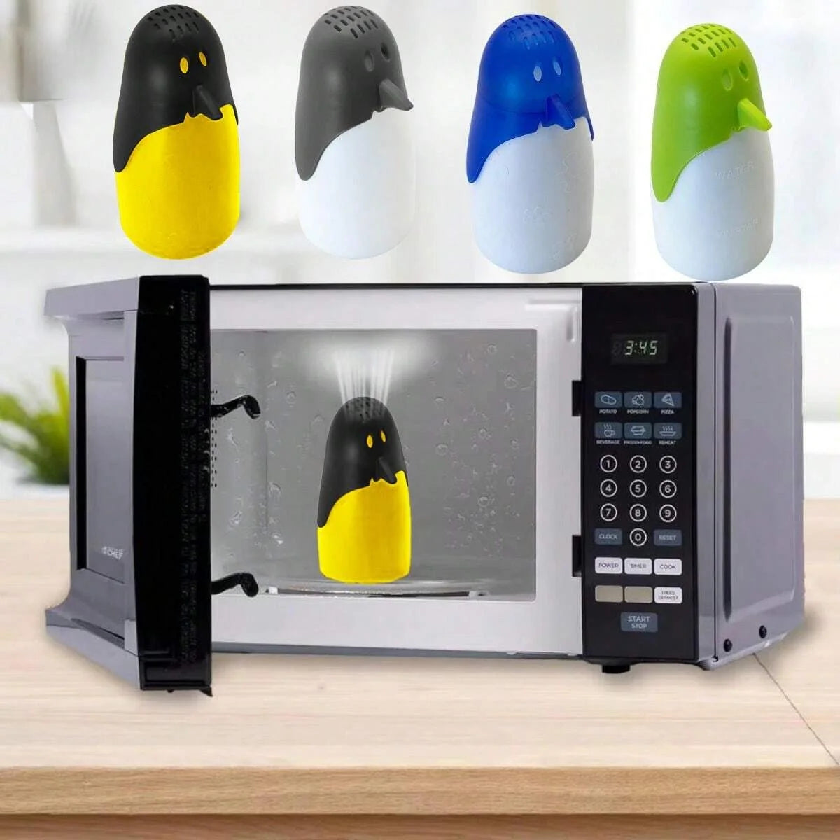 Angry Mama Microwave Cleaner Steam Oven Scrubber Kitchen Cleaning Tool