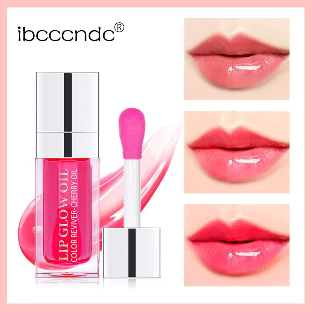 Lakerain Crystal Jelly Moisturizing Lip Oil Gloss Tinted Plumper