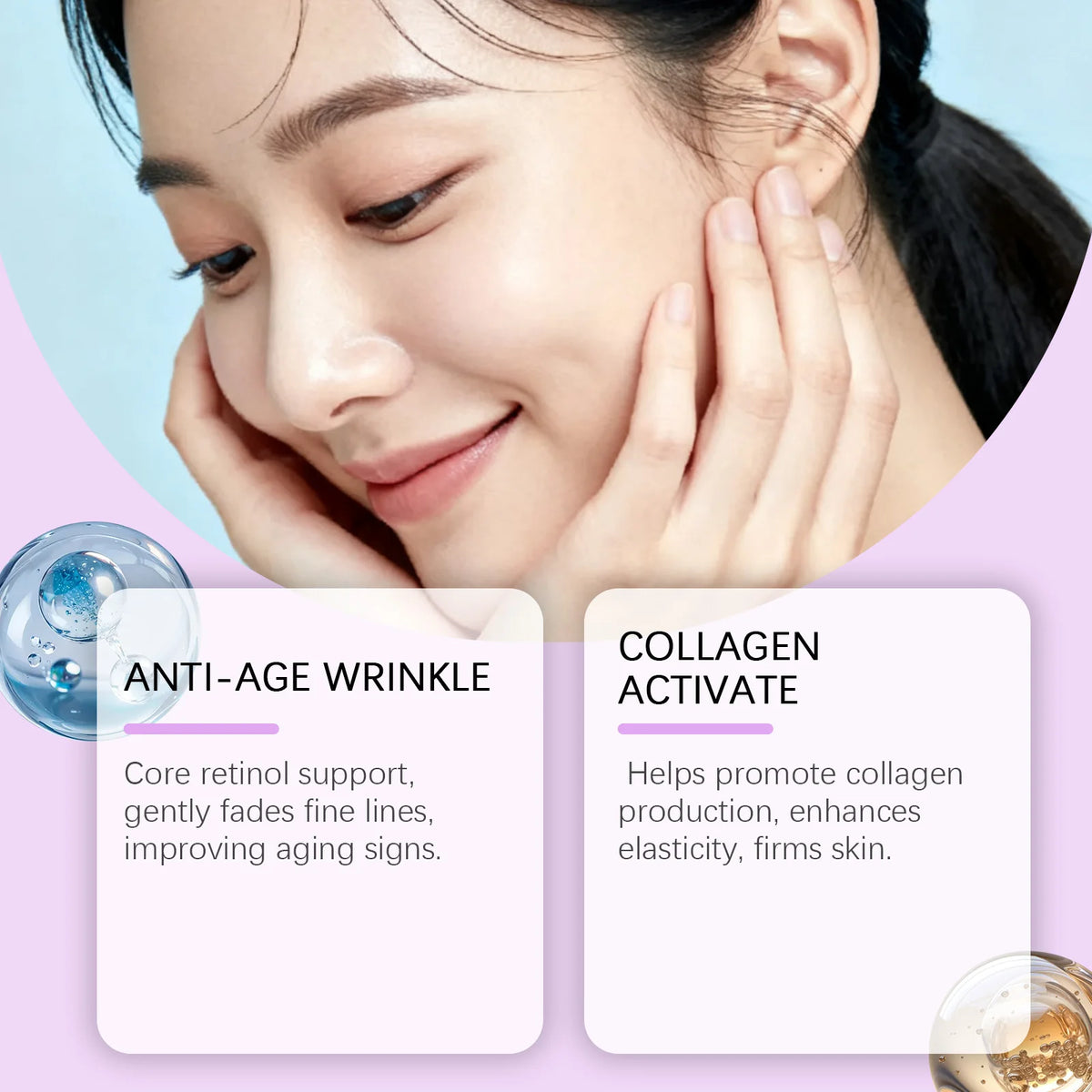 Retinol Facial Serum Firming Lifting Anti Aging Skin Care