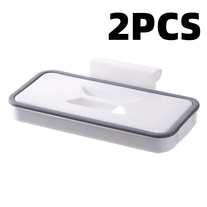 4pcs Hanging Garbage Bag Holder Kitchen Trash Bin Rack Space Saver - 11