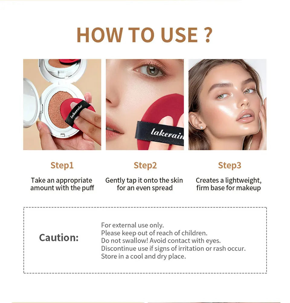 Glow Cream Cushion Foundation Hydrating Glow Finish Makeup