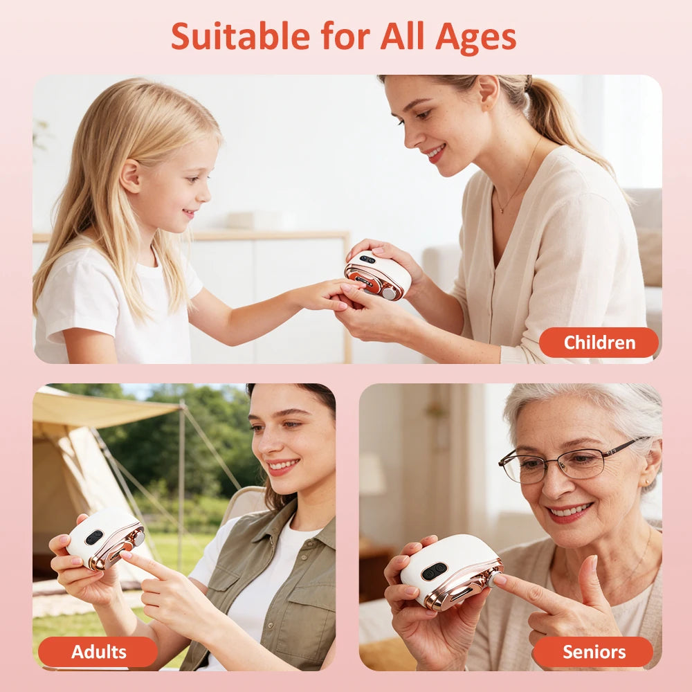 Electric Nail Clipper Automatic Trimmer and Grinder - 12