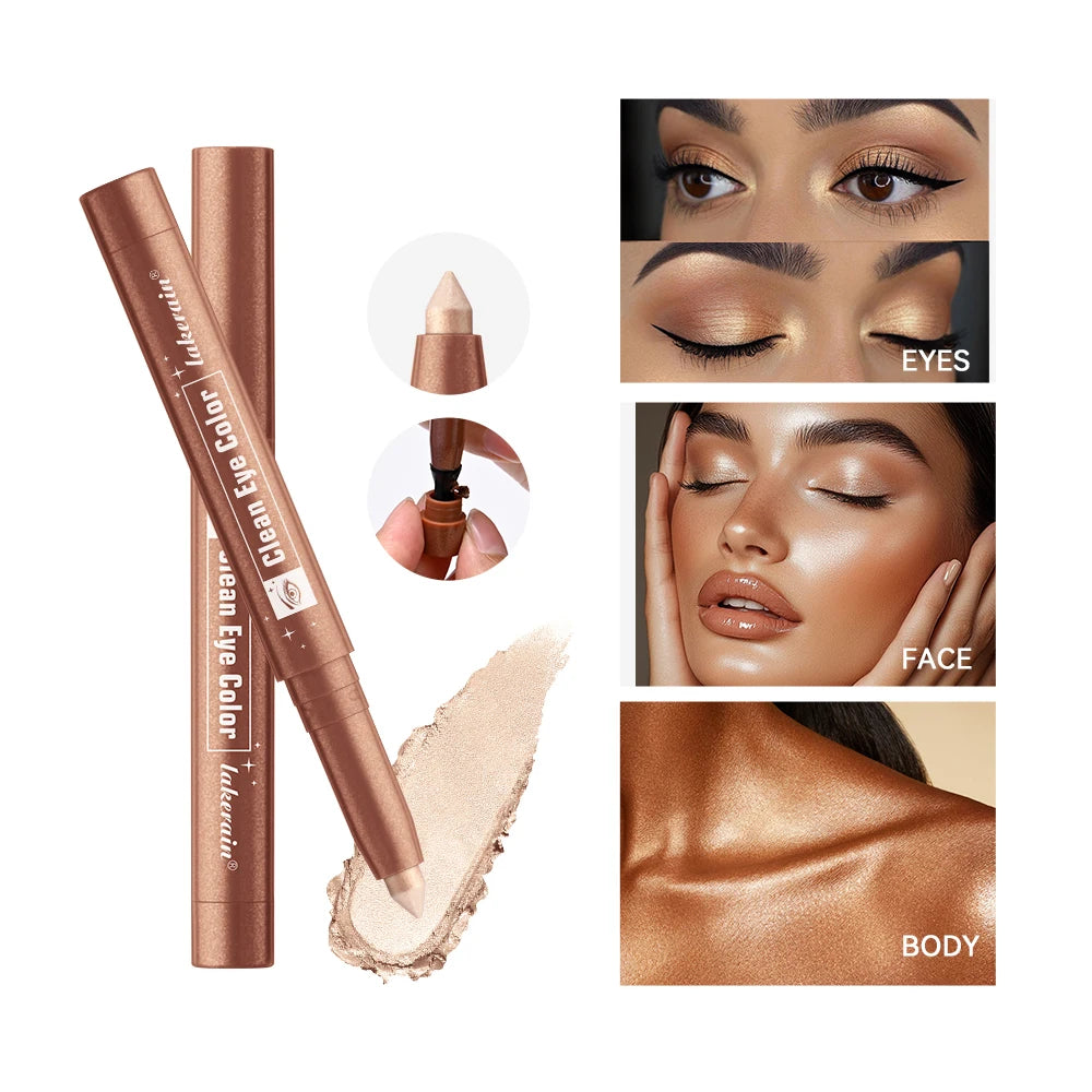 Lakerain Creamy Eyeshadow Stick Buildable Long-Lasting Eye Color