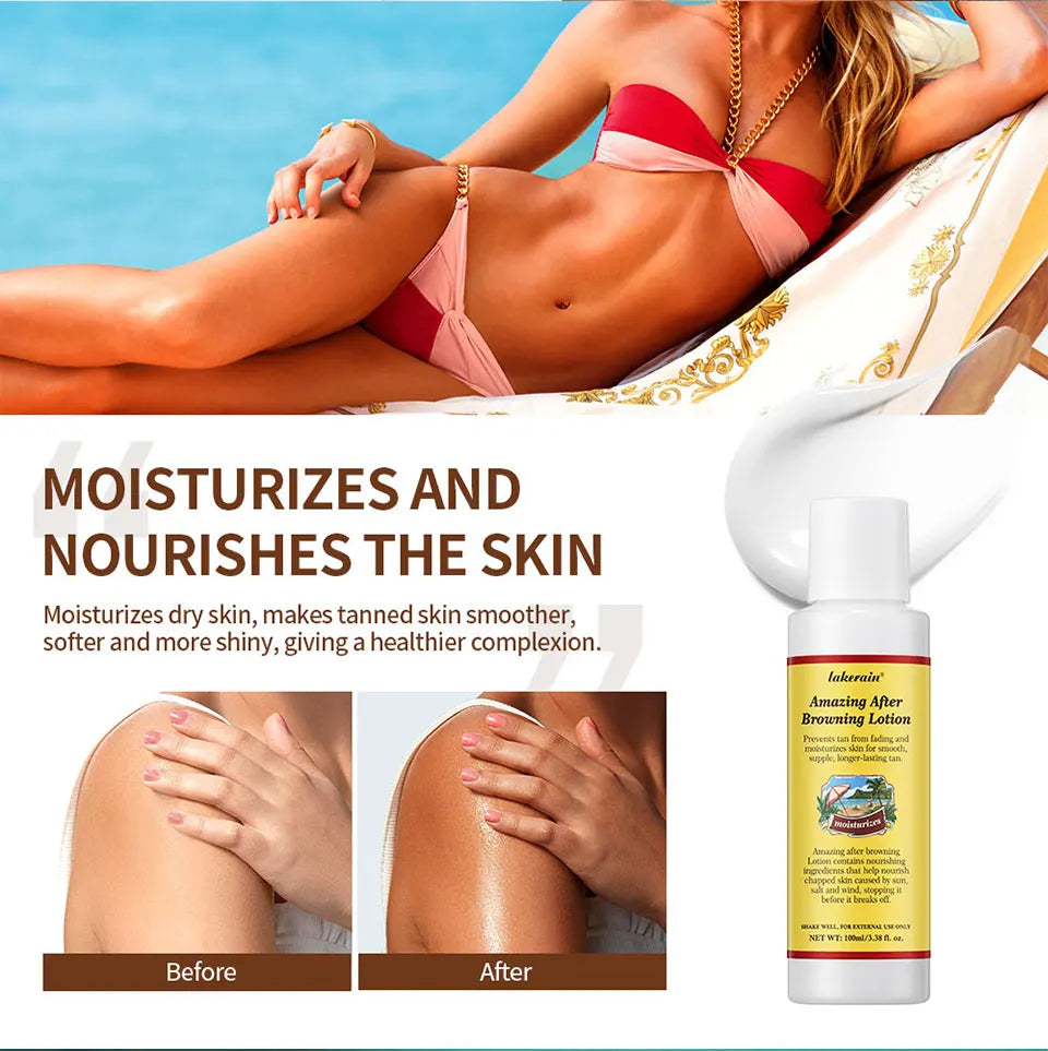 Amazing Brown Tanning Lotion Self Tanner Booster - 22