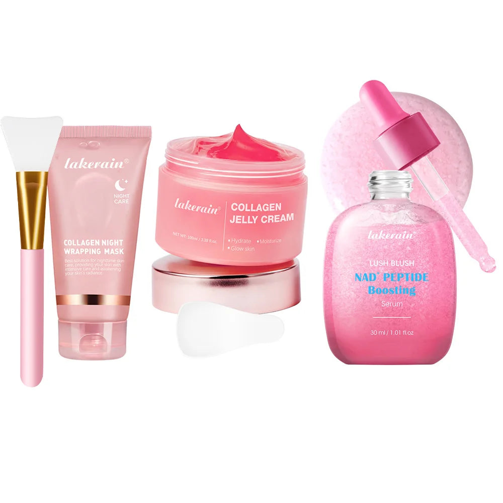 Collagen Jelly Cream Peel-Off Overnight Mask Hydrating Firming Skincare