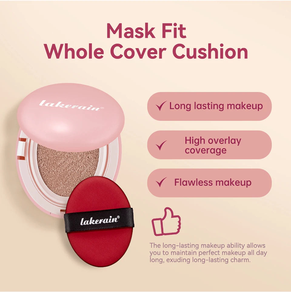 Sunscreen Cushion Foundation Waterproof Long Lasting Concealer - 21