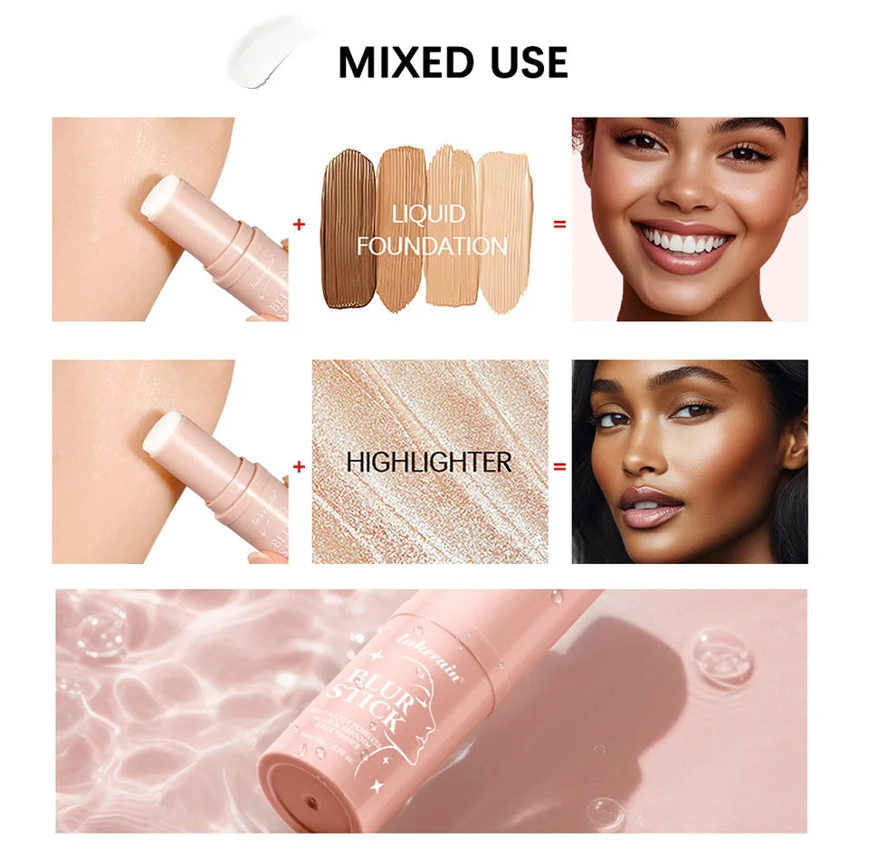 Blur Stick Invisible Pore Primer Matte Face Primer Makeup Base - 14