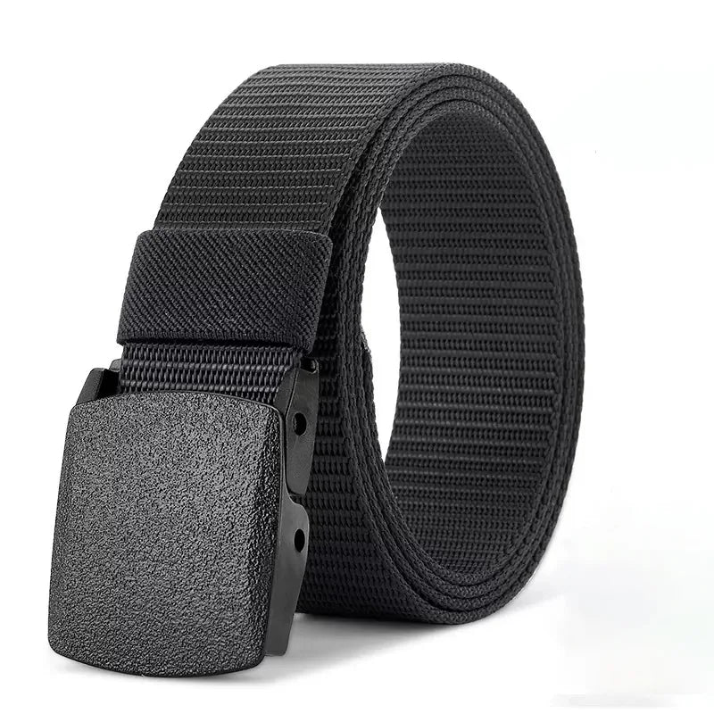 2 Pack Tactical Nylon Belt Quick Release Webbing Canvas Work Belt