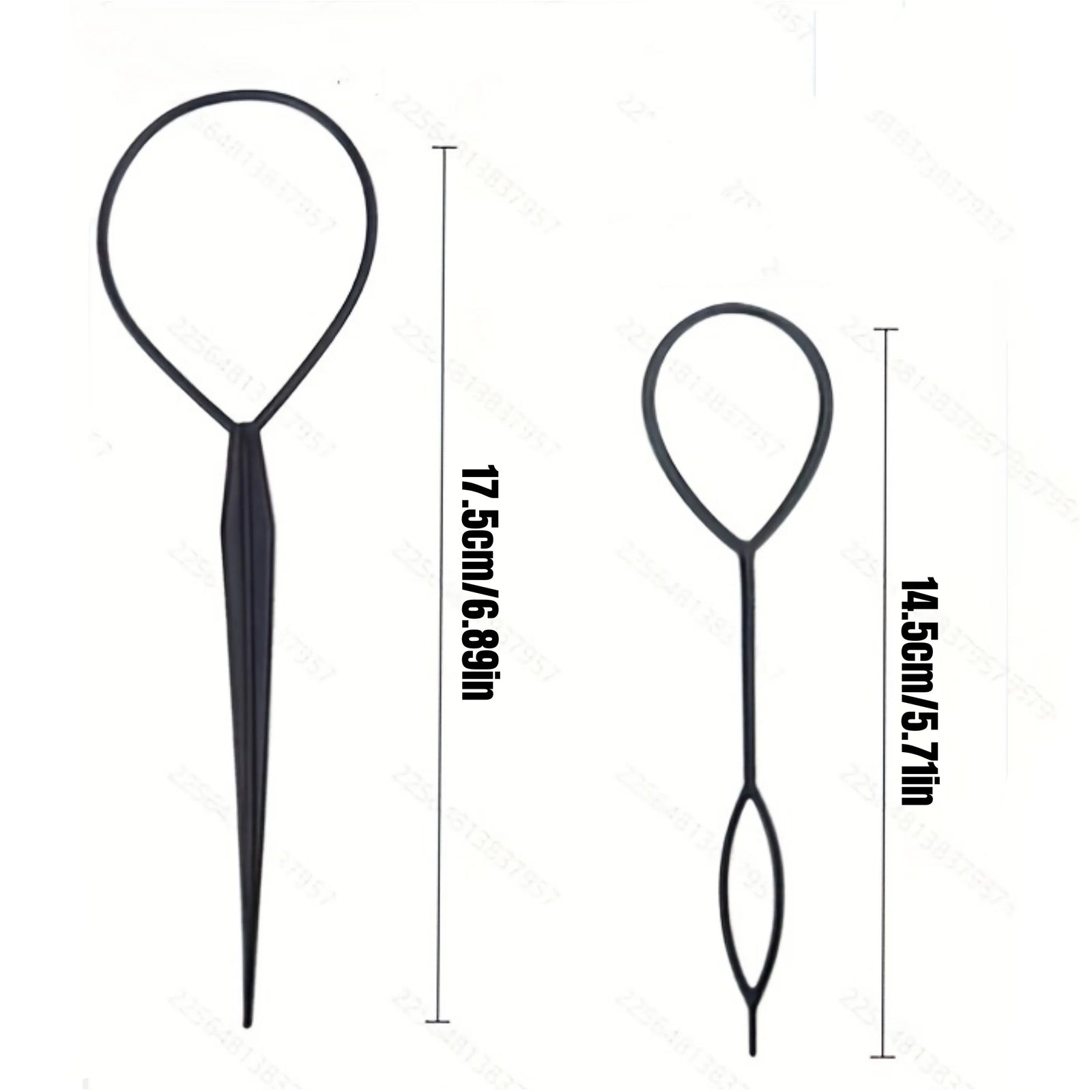 Topsy Tail Hair Braiding Tool Ponytail Maker Styling Accessory Set