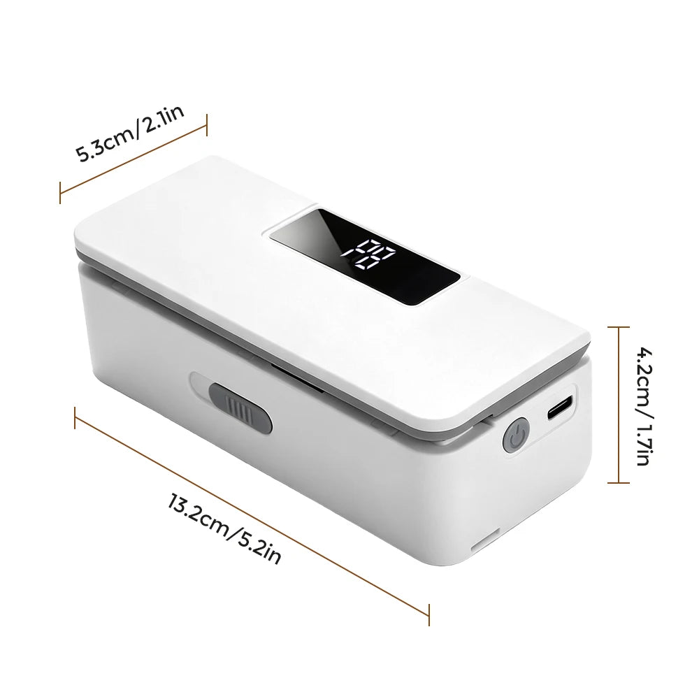 Portable Food Sealer Handheld Mini Bag Sealer with Cutter - 18
