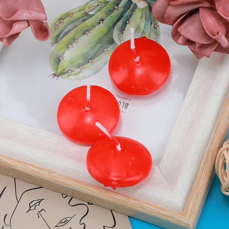 Floating Disc Candles Unscented Romantic Decor for Weddings and Parties