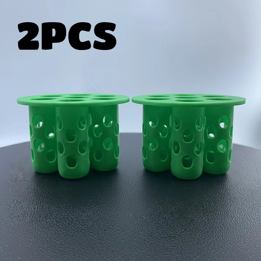 2PC 7-Hole Hydroponic Planter Garlic Scallion Sprouter Gardening Tool - 15