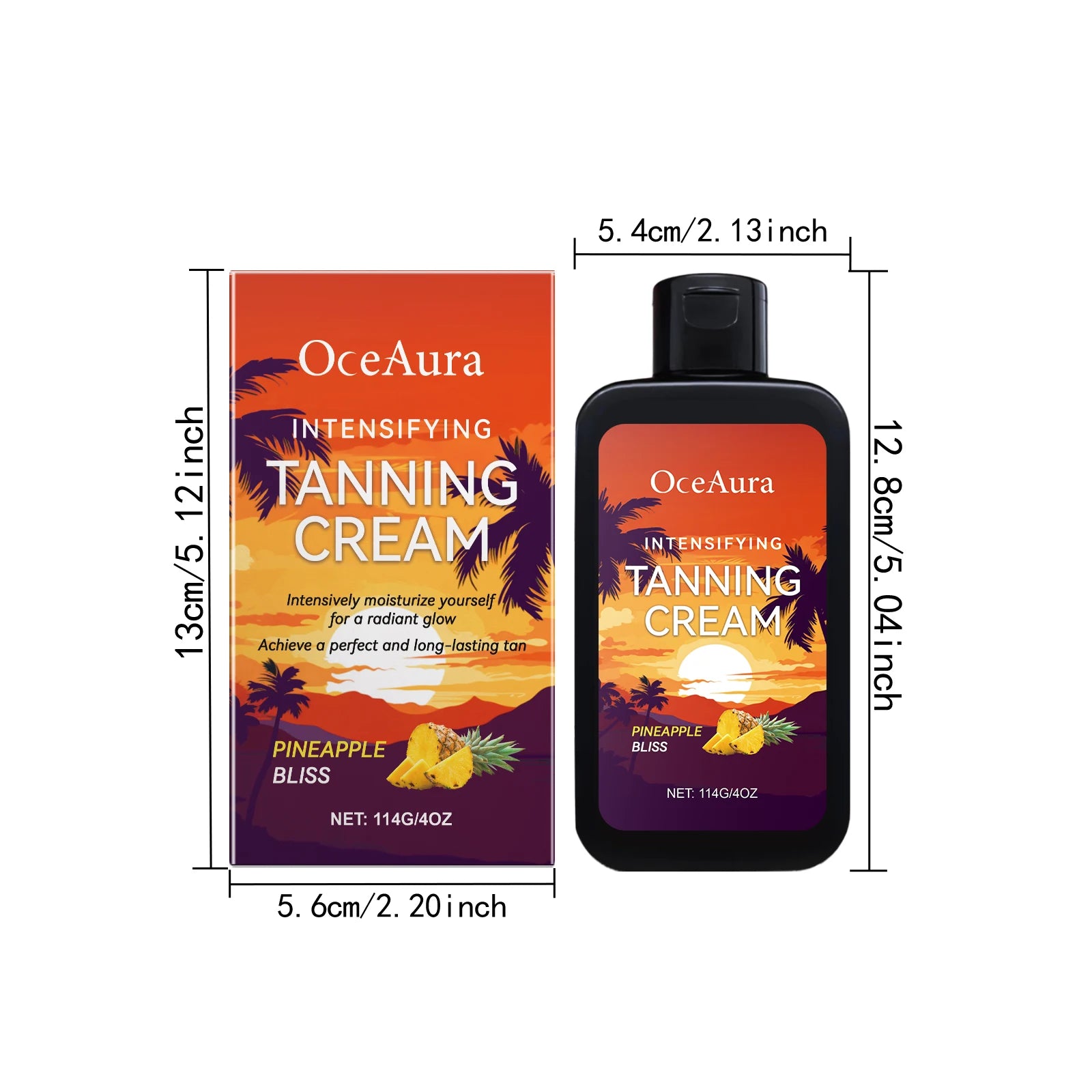 Body Tanning Cream Solarium Bronzing Lotion - 6