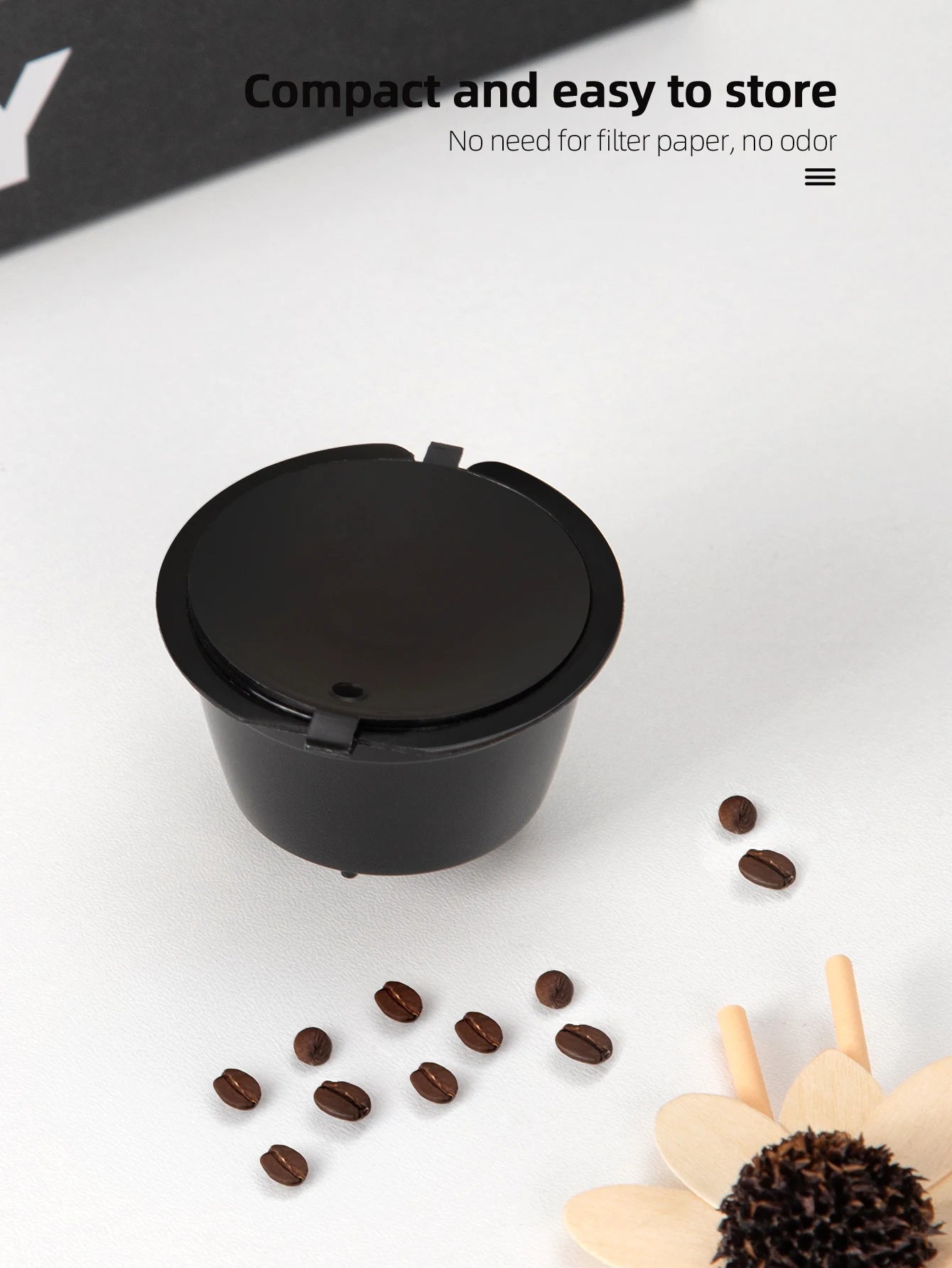 Reusable Coffee Capsules for Dolce Gusto Refillable Filter Pods
