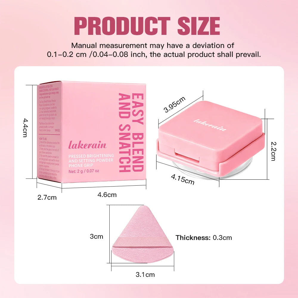 Lakerain Matte Foundation Stick and Pressed Setting Powder Kit