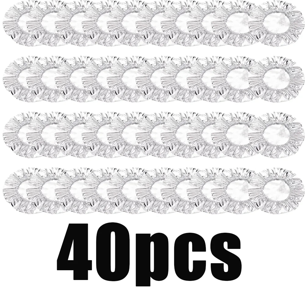 Reusable Aluminum Foil Bowl Covers Food Storage Wraps for Oven Picnic - 20