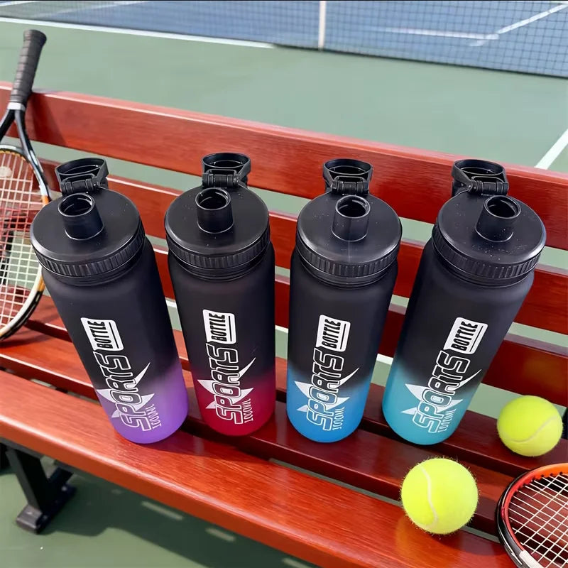 1000ml Sports Water Bottle Fitness Gym Jug with Handle and Carry Loop