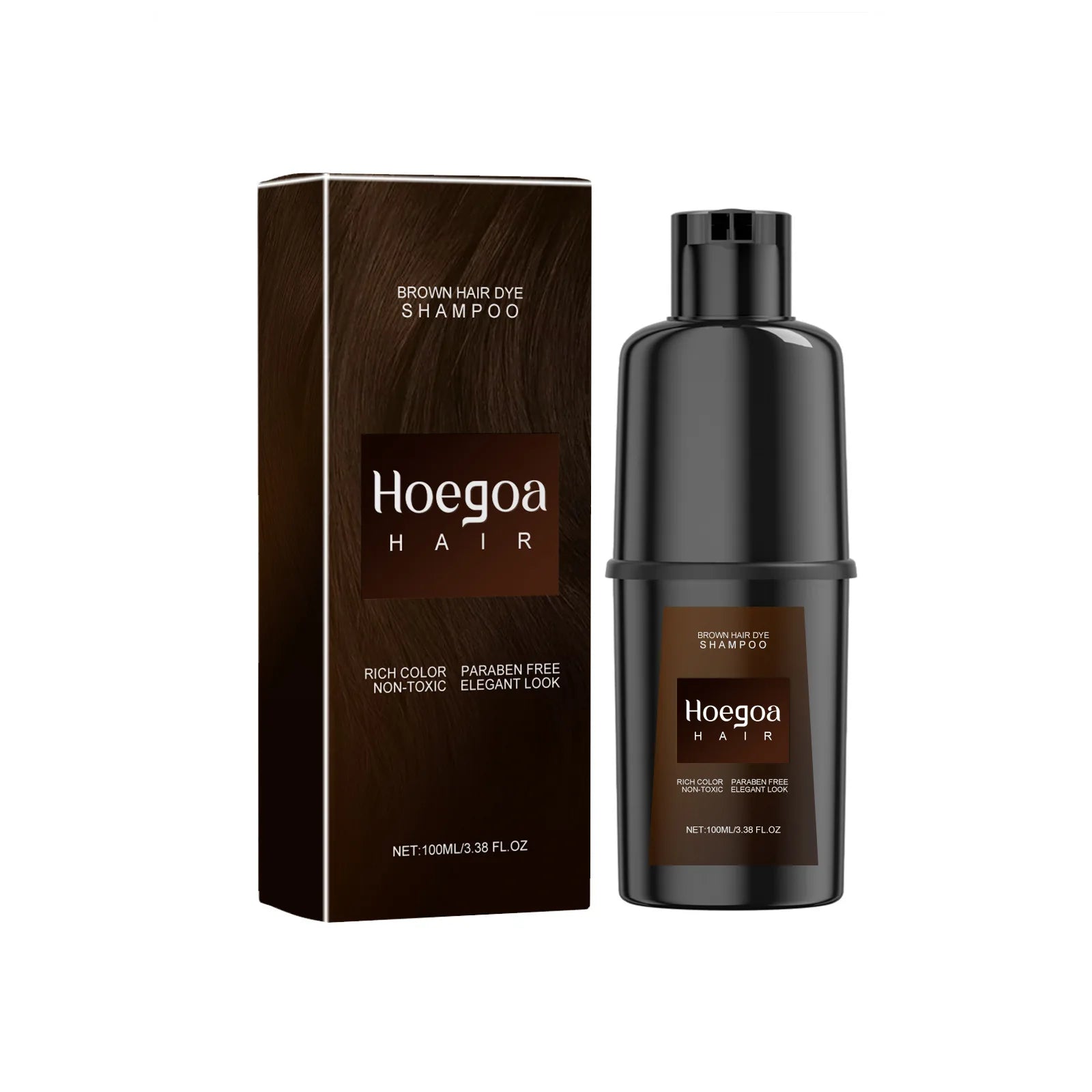 HOEGOA Nourishing Hair Dye Shampoo Coloring Treatment - 17