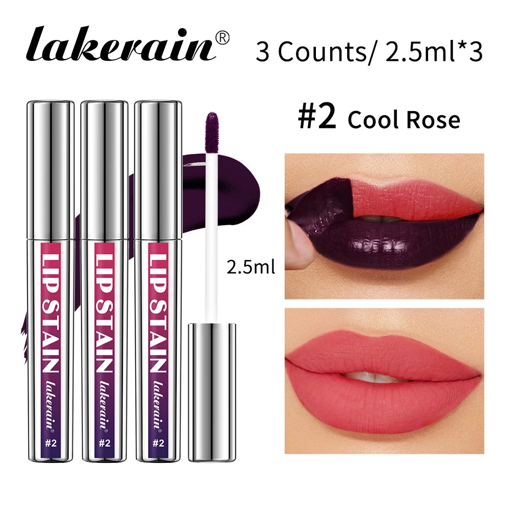 Peel Off Lip Stain Long Lasting Transfer Proof Tint Kit - 23