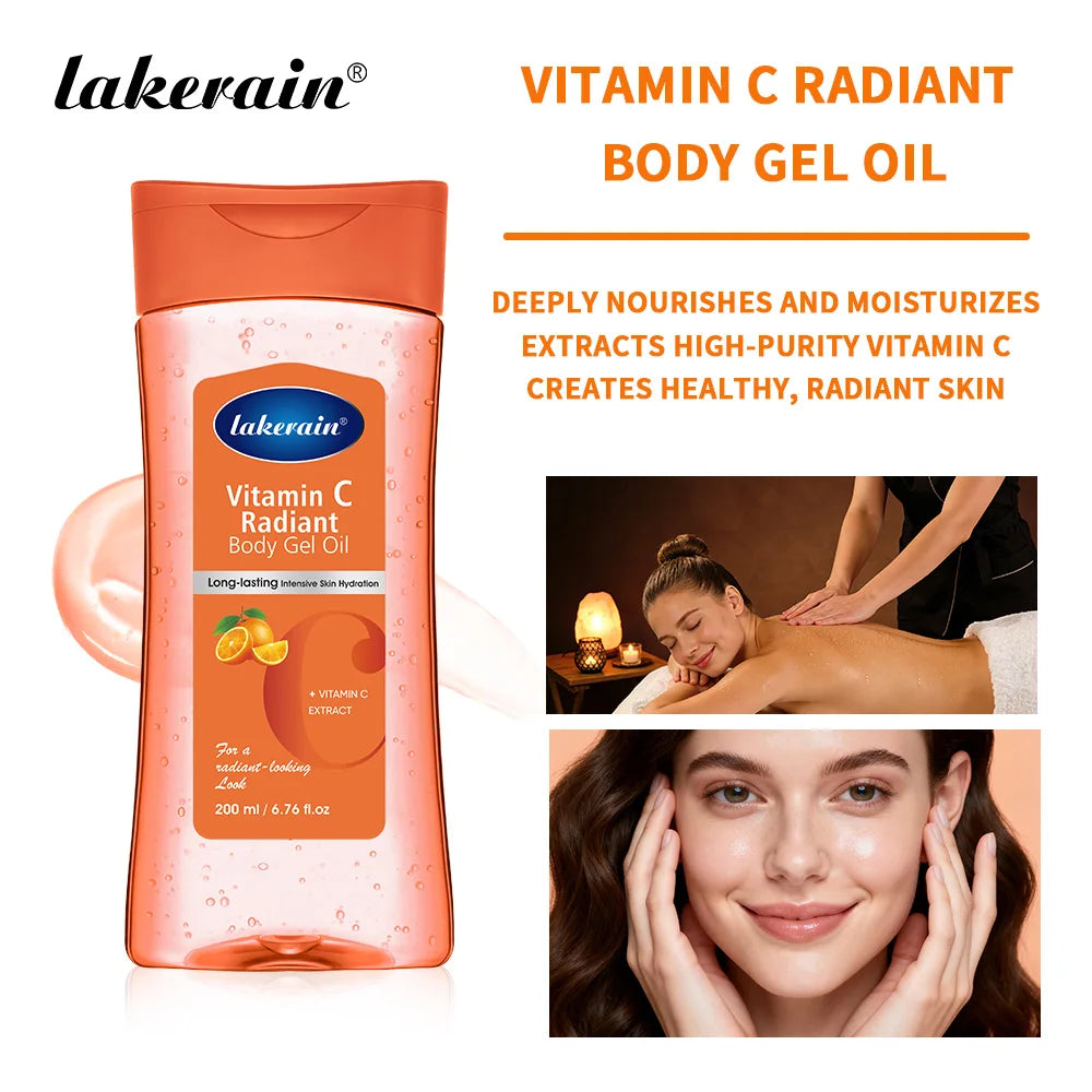 Vitamin C Turmeric Radiant Body Gel Oil Moisturizing Skincare