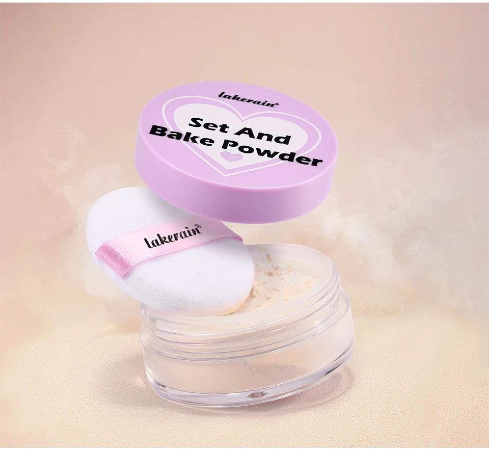 Lakerain Delicate Setting Powder Oil Control Face Powder - 27
