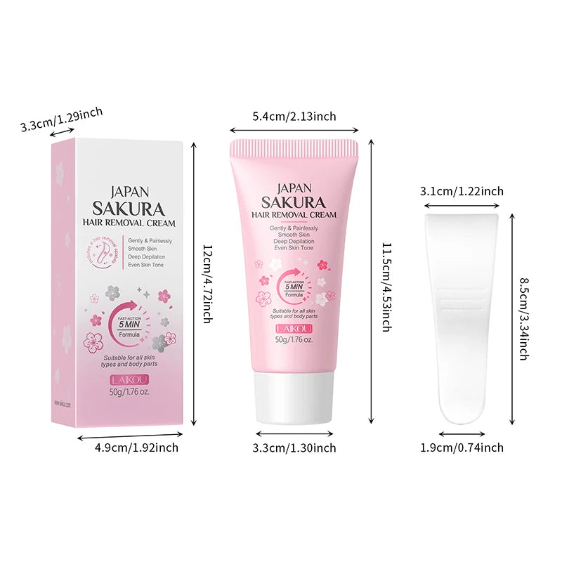 Eelhoe Hair Removal Cream Painless Body Epilator and Growth Inhibitor