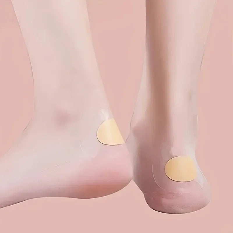 Clear Heel Grips Anti-Blister Shoe Pads Cushioned Foot Protection