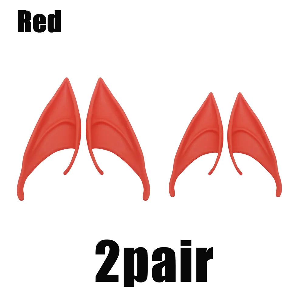 Elf Ears Cosplay Costume Accessories Fairy Angel Party Props 1 10 Pairs - 27