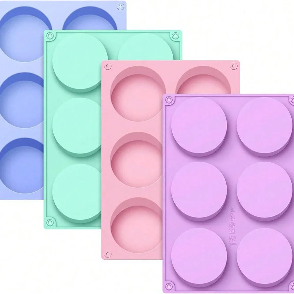 Silicone Donut Mold 6 Cavity Nonstick Baking Pan for Cakes and Pastries