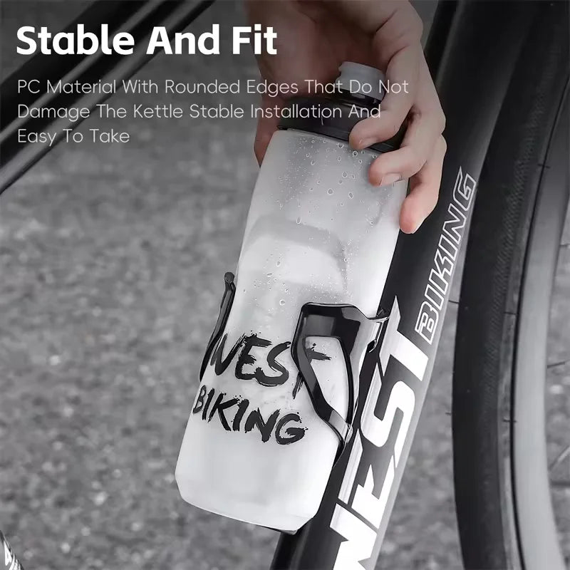 Bicycle Bottle Cage with Anti-Theft Tracker Mount for MTB Road Bikes - 3