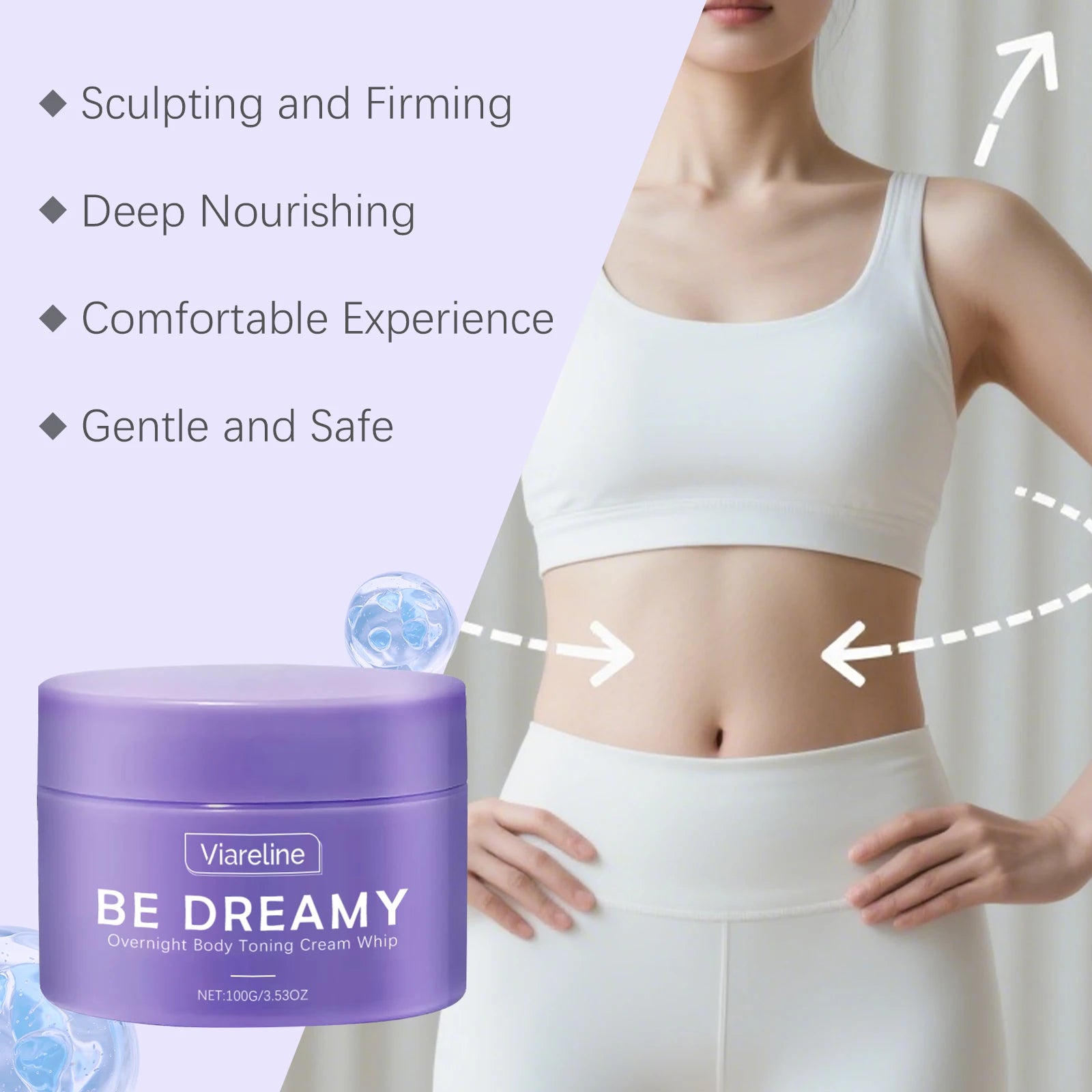 Firming and Tightening Body Cream Sculpting Lotion - 10