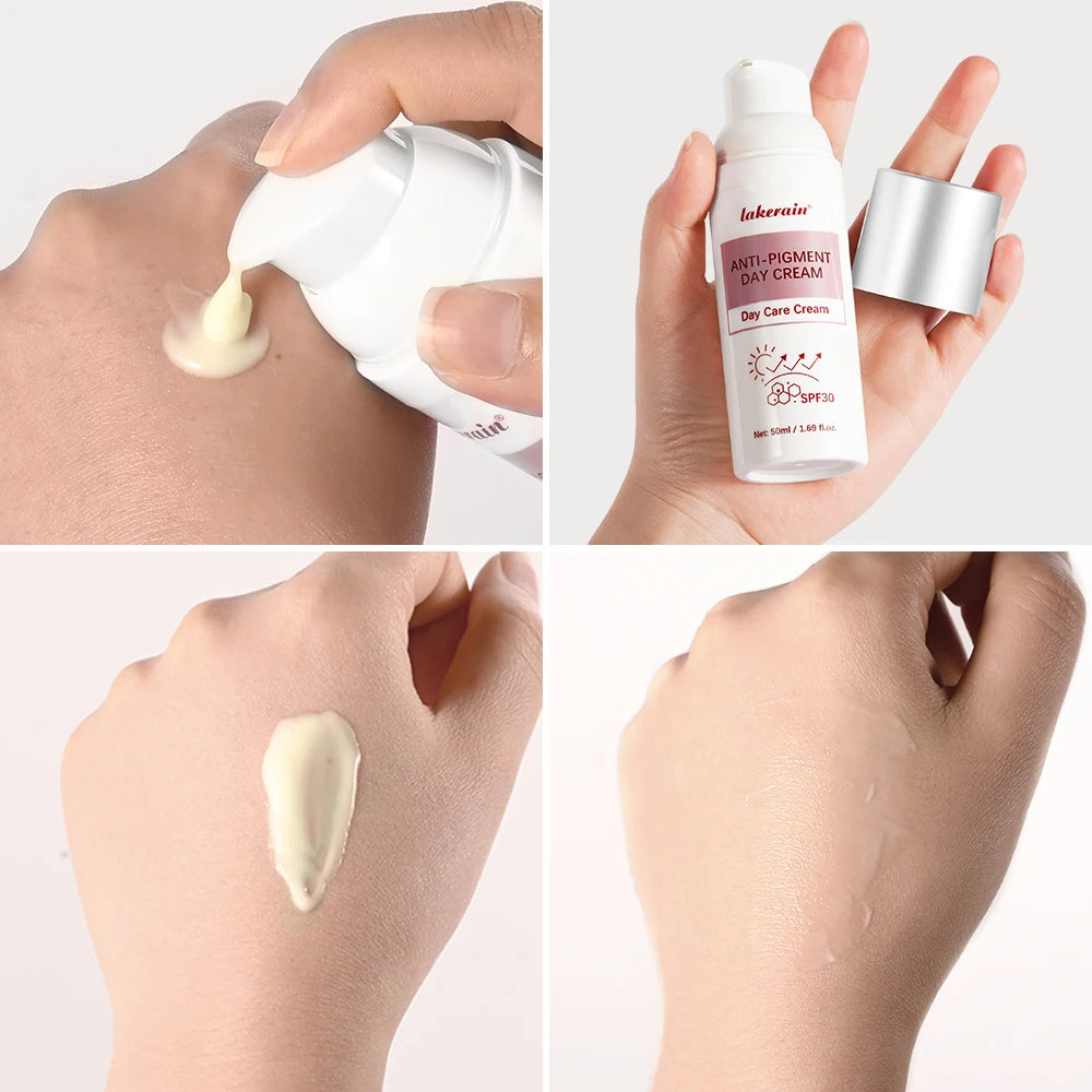 Anti-Pigment Day Cream SPF 30 Hydrating Facial Sun Protection - 5