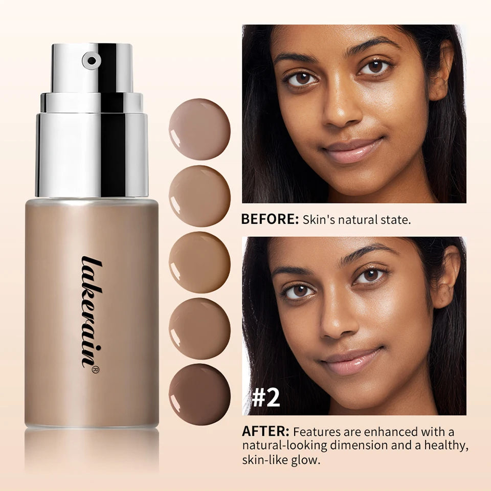 Multi-Use Liquid Foundation Bronzing And Shaping Serum Makeup - 10
