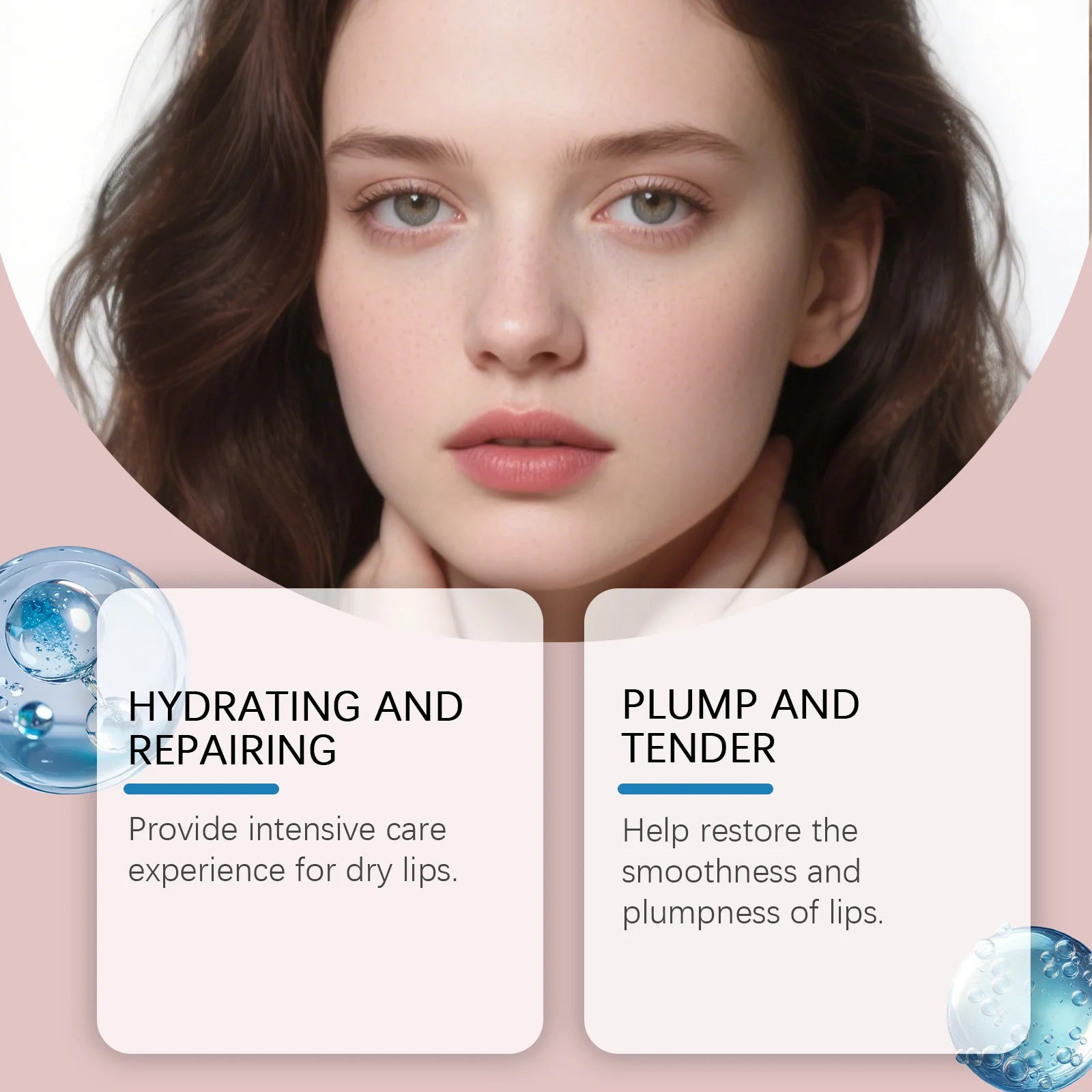 VIARELINE Hydrating Lip Plumper Gloss & Smoothing Serum - 8