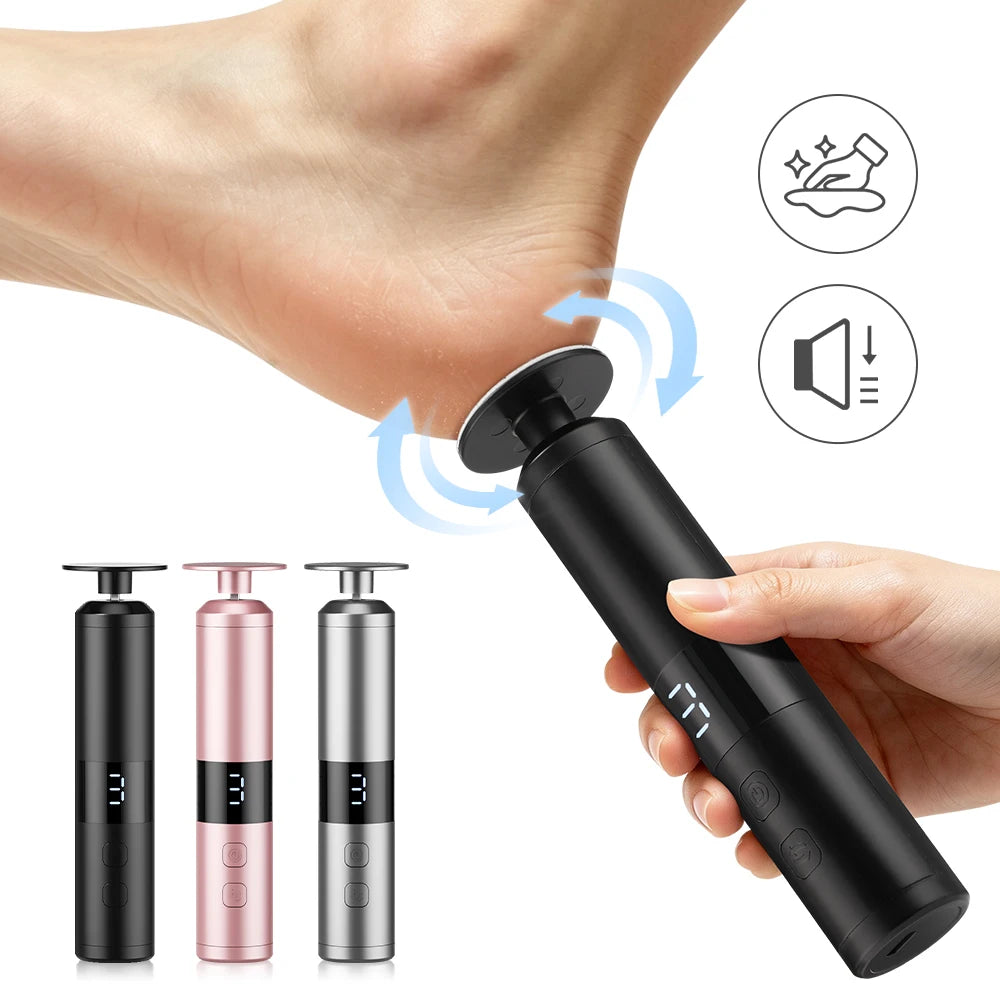 Electric Foot File Callus Remover USB Pedicure Tool - 7