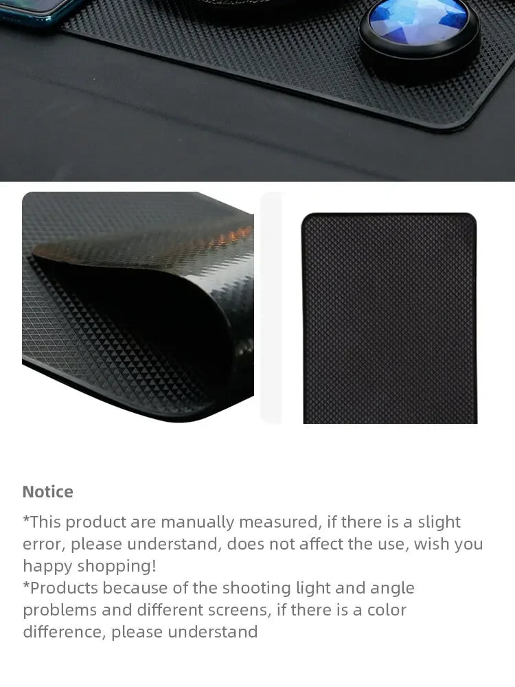 Anti-Slip Car Dashboard Mat Non-Slip Phone Holder Pad Organizer