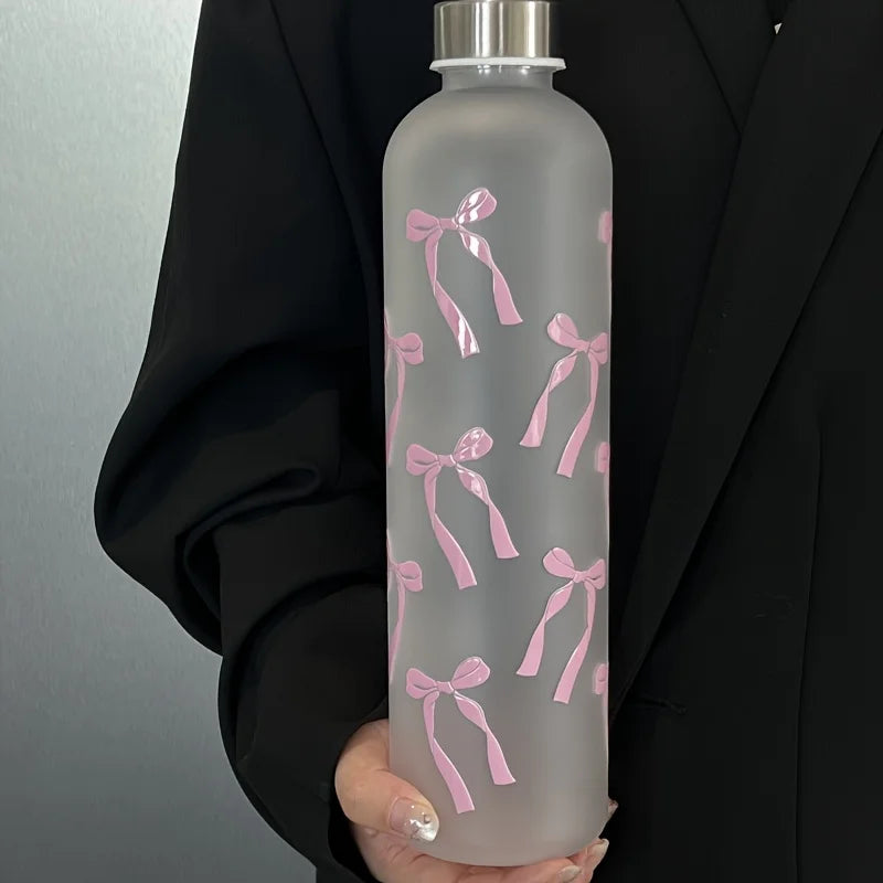 Fantia Butterfly Matte Water Bottle Leak Proof Sports Flask 1000ml
