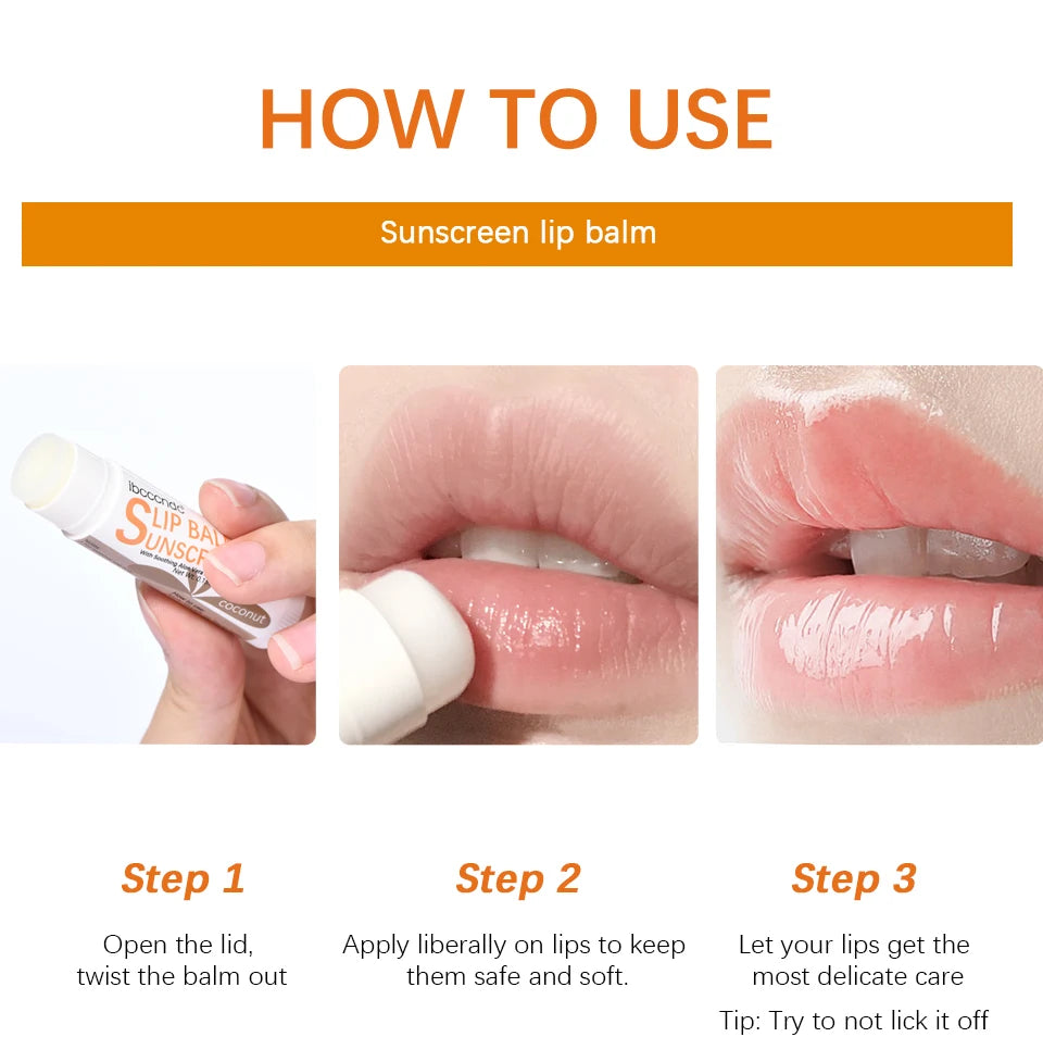 Sunscreen Lip Balm SPF30 Moisturizing UV Protection Lip Care