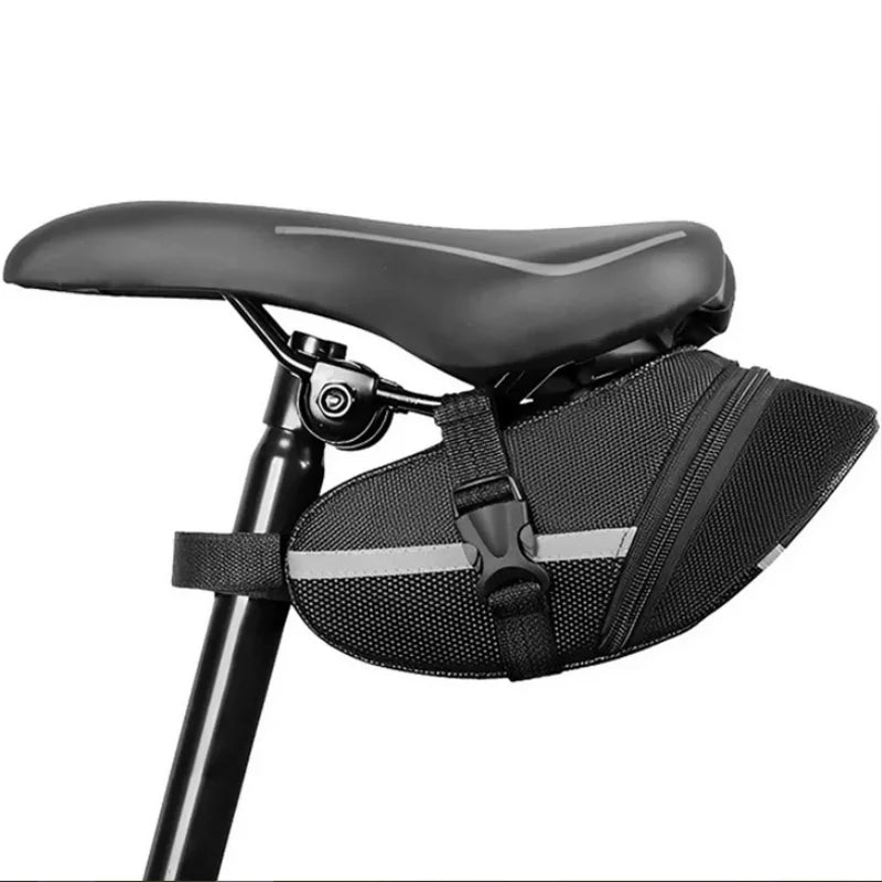 Bicycle Saddle Bag Waterproof Mountain Bike Tail Storage Pouch - 1