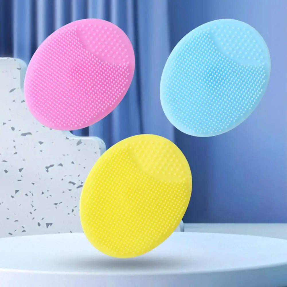 Silicone Facial Cleansing Brush Exfoliating Scrubber and Baby Bath Pad